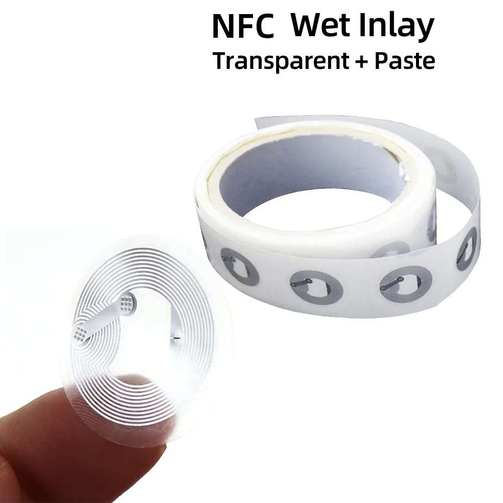 NTAG213 Round Inlay NFC Sticker 13.56 MHz 25mm (5 Pcs), Electrolik