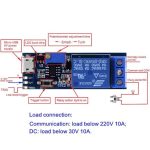 Relay Module with Trigger Delay Timer 5-30V with Micro USB - Image 3