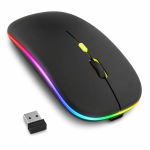Wireless RGP Light Charging Mute Mouse HP W10