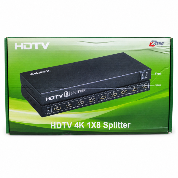 HDTV 4K 1x8 electronic