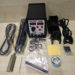898D 2-in-1 Soldering Station Hot Air Gun Electric Soldering Alloy Rework Station - Image 3