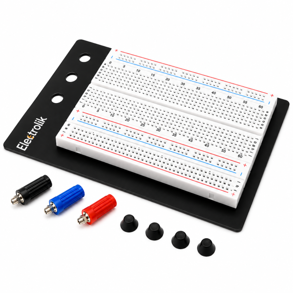 Breadboard Solderless 1660 Tie-points ZY-204 ( Made by Electrolik )