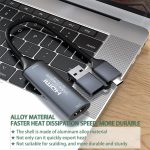 Video Capture Card,4K 1080P HDMI to USB C Audio Video Capture Card with Type C Adapter,4K 30HZ HD,for Windows,MacOs, Andro...