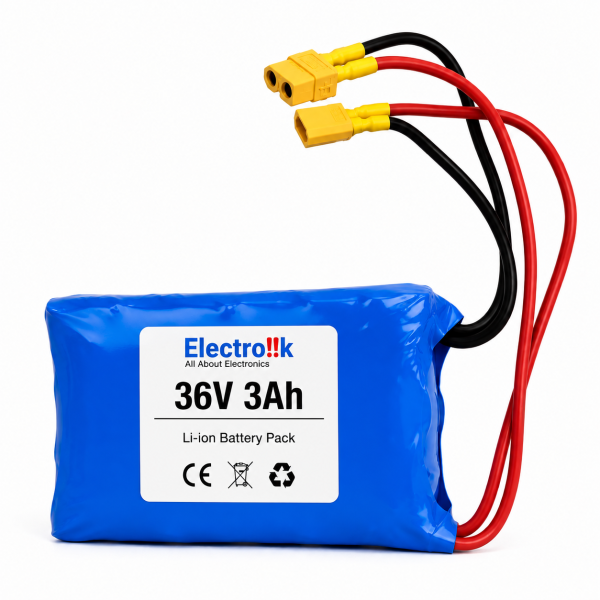 36V 3Ah Lithium-Ion Hoverboard Replacement Battery Pack