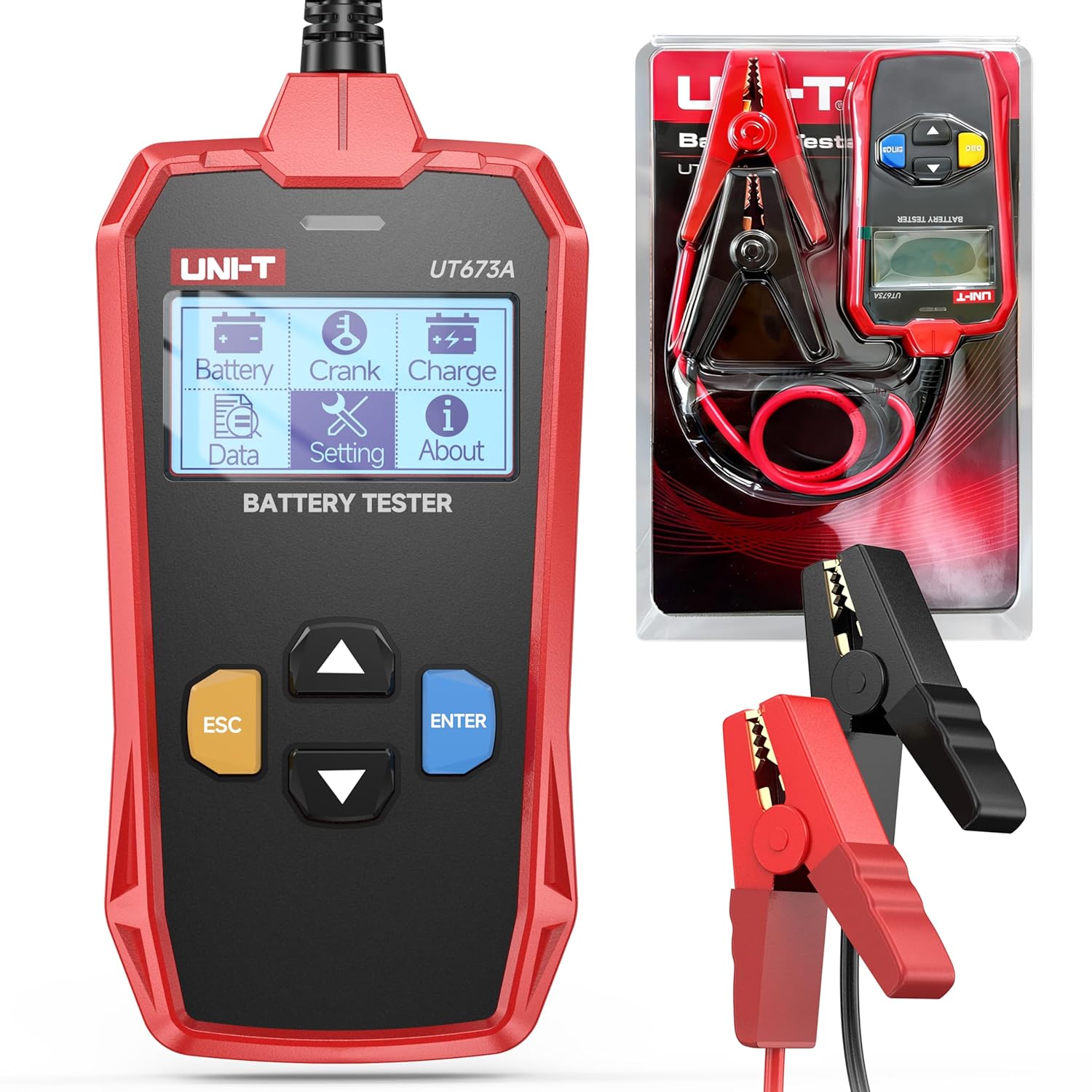 UT673A battery tester
