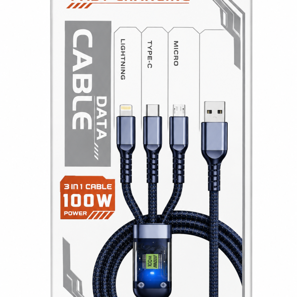 3-in-1 USB connection cable