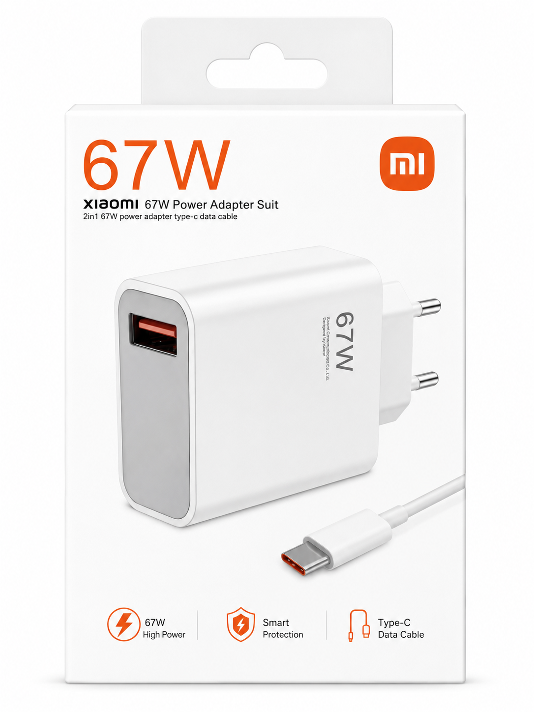 67W EU power adapter