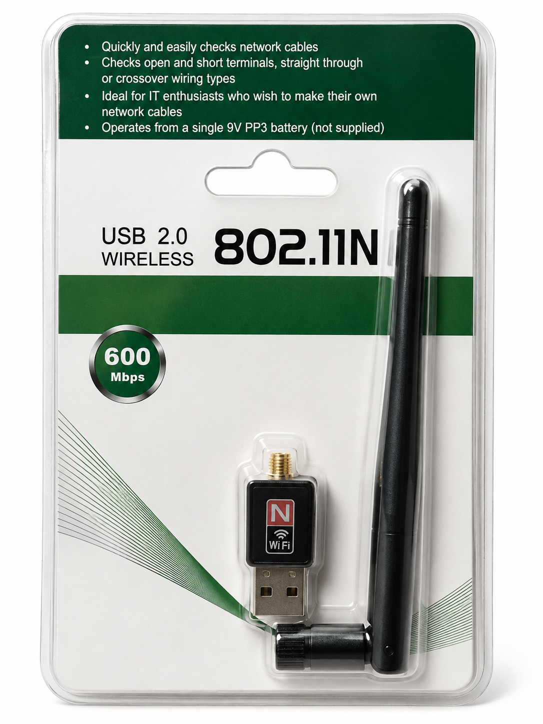 USB 2.0 802.11n power
