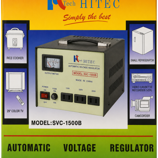 HITEC SVC-1500B 110V voltage