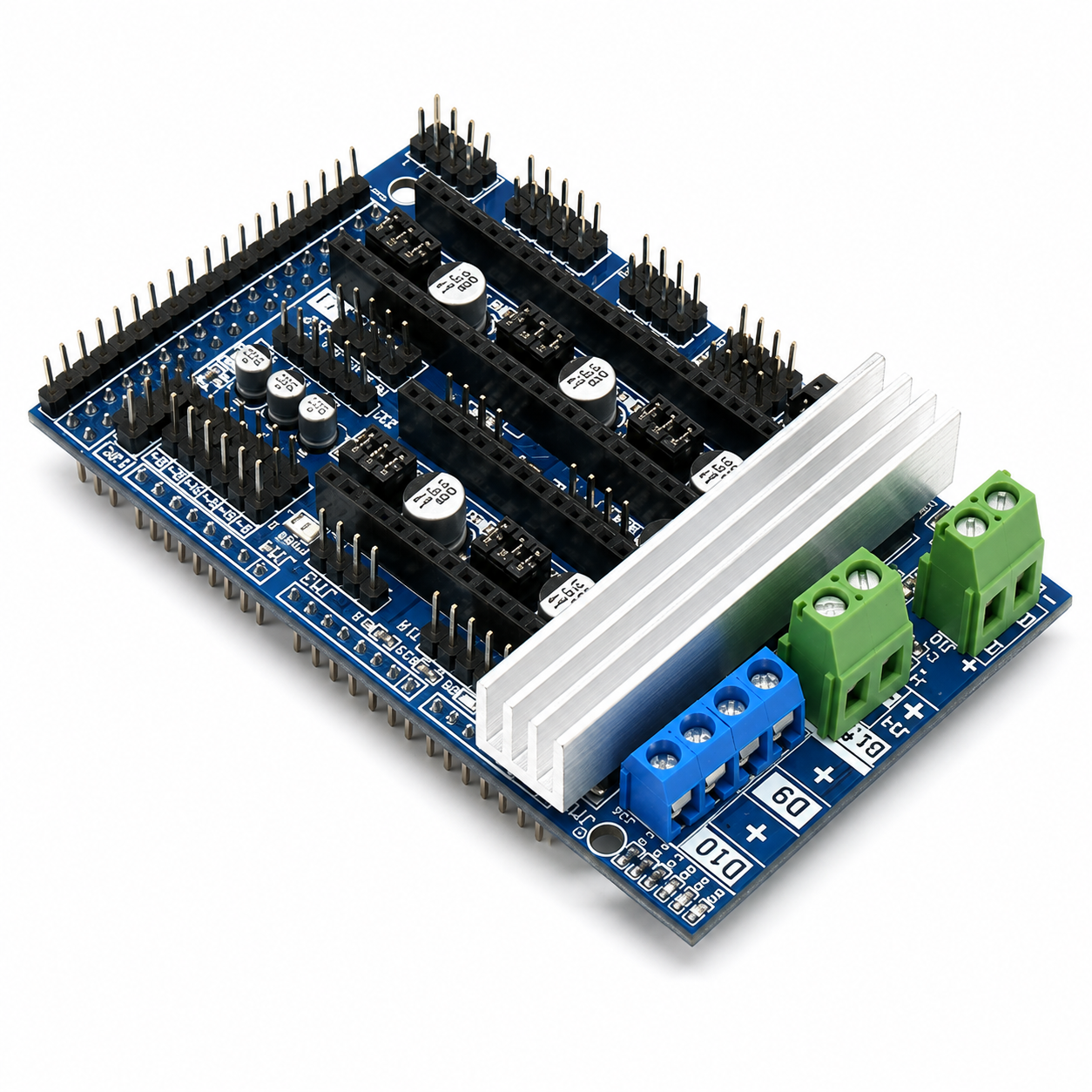Ramps 1.6 Expansion Control Board without Heatsink Upgraded Ramps 1.4 1.5 for Arduino 3D Printer Board
