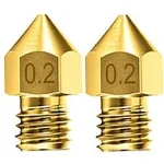 Extrusion Nozzle 0.2 MK8 for 3D Printer
