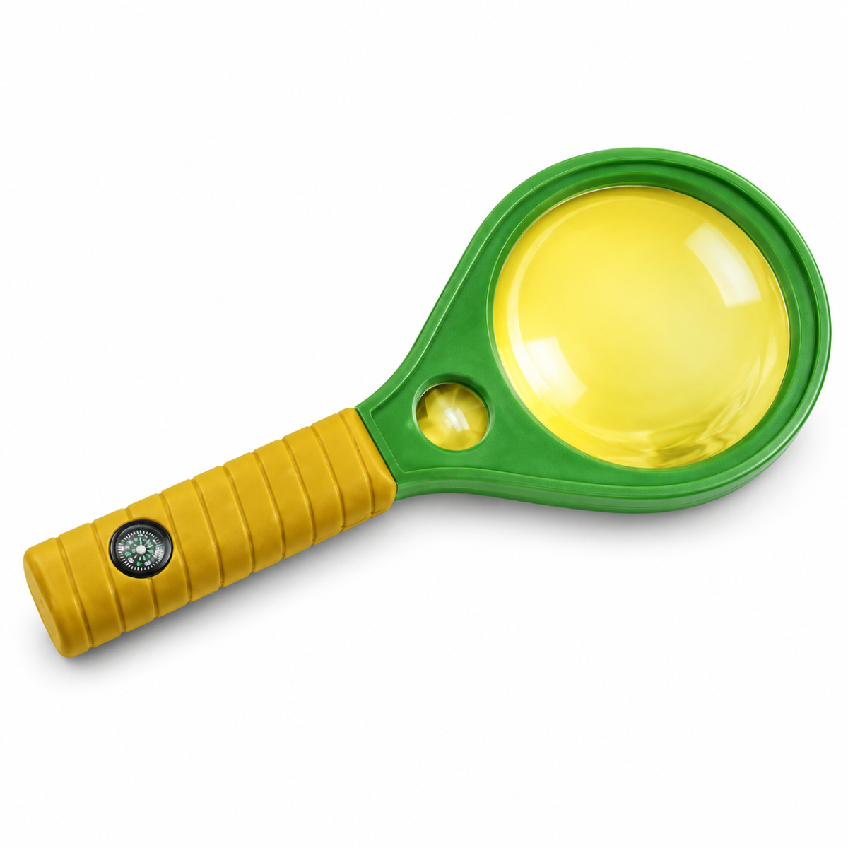 Magnifying Glass with Compass 4X and 6X Magnifying Glass with Compass 4X and 6X - Image 1
