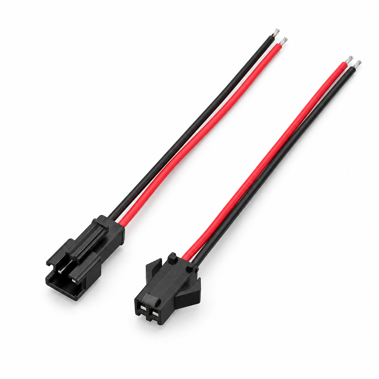 JST SM 2 Pin Connector - Pair JST SM Connector Wire Cable Male & Female 2 pin