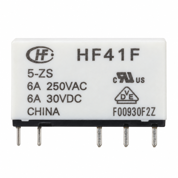 HF41F-5-ZS 5V 6A Power Relay
