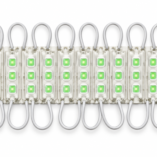 Green 3 LED Waterproof Injection Modules