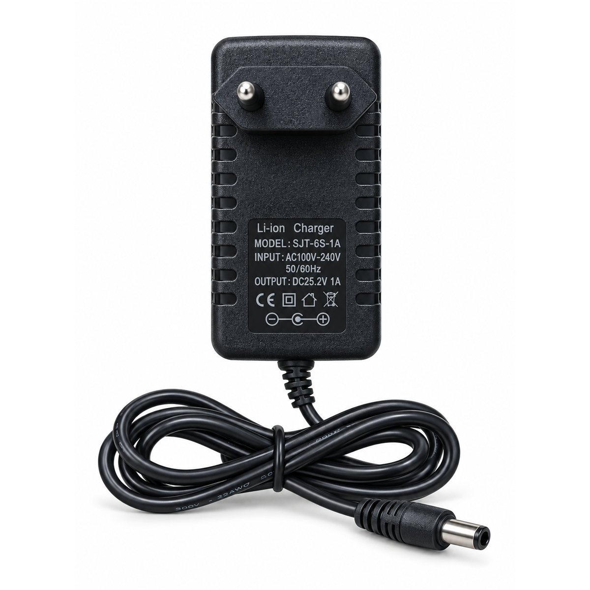 6S 25.2V 1A Lithium-Ion Battery Charger with DC Plug 6S 25.2V 1A Lithium-Ion Battery Charger with DC Plug - Image 1