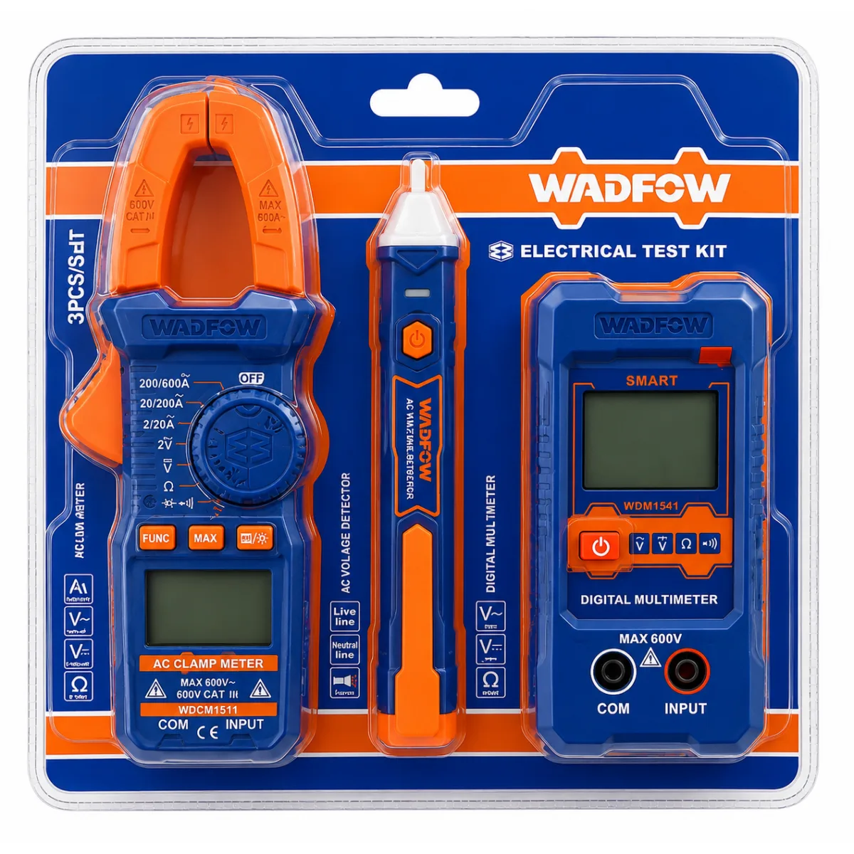 WADFOW Electrical Test Kit 3PCS