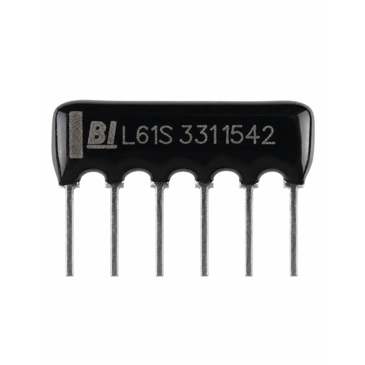 1k ohm 6 pin network resistor