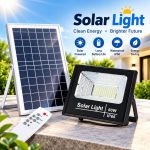 60W IP66 Solar LED Flood Light - Image 2