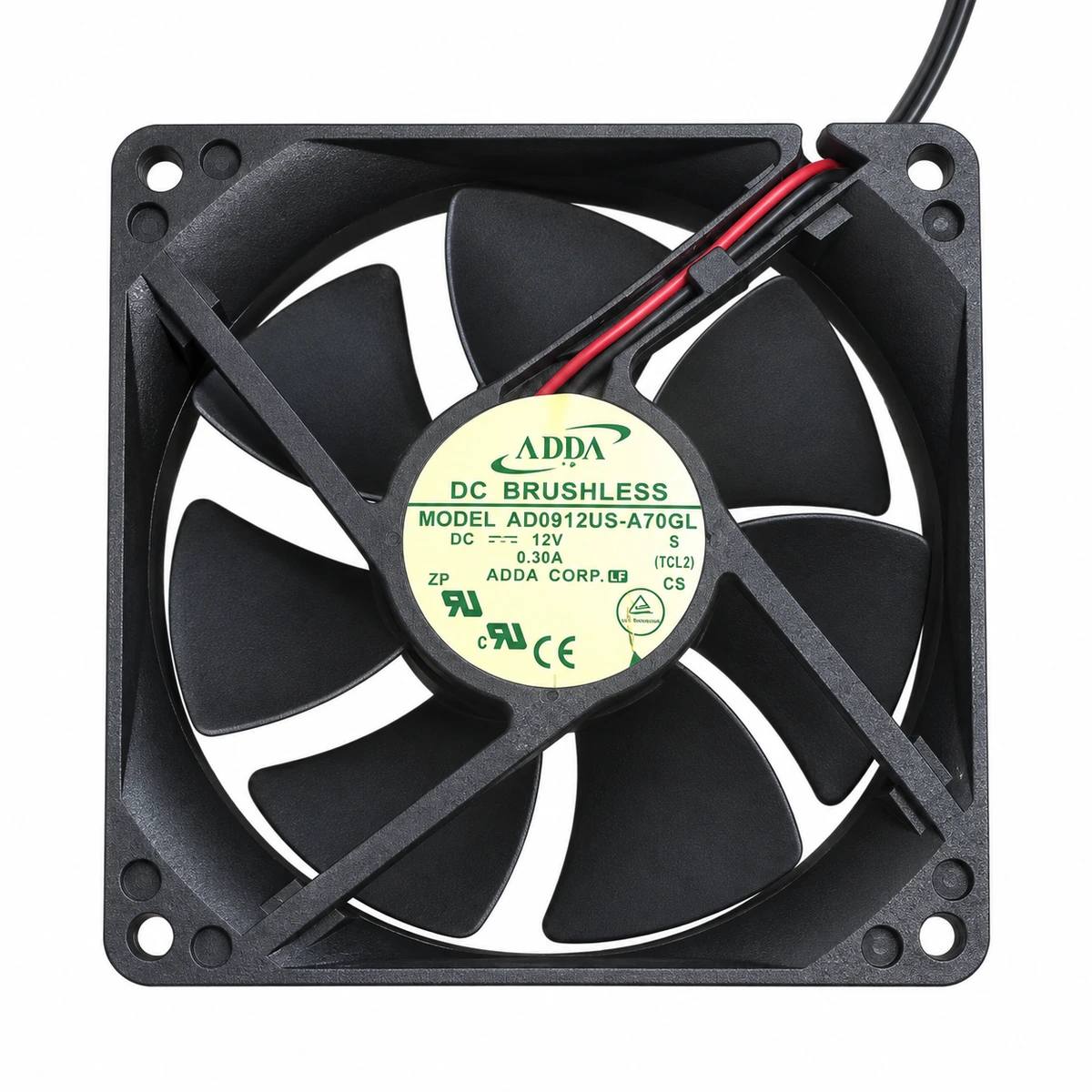 Dc Fan – ADDA AD0912US-A70GL DC Fan 12V 0.30A 92x92x25mm ( USED LIKE NEW )