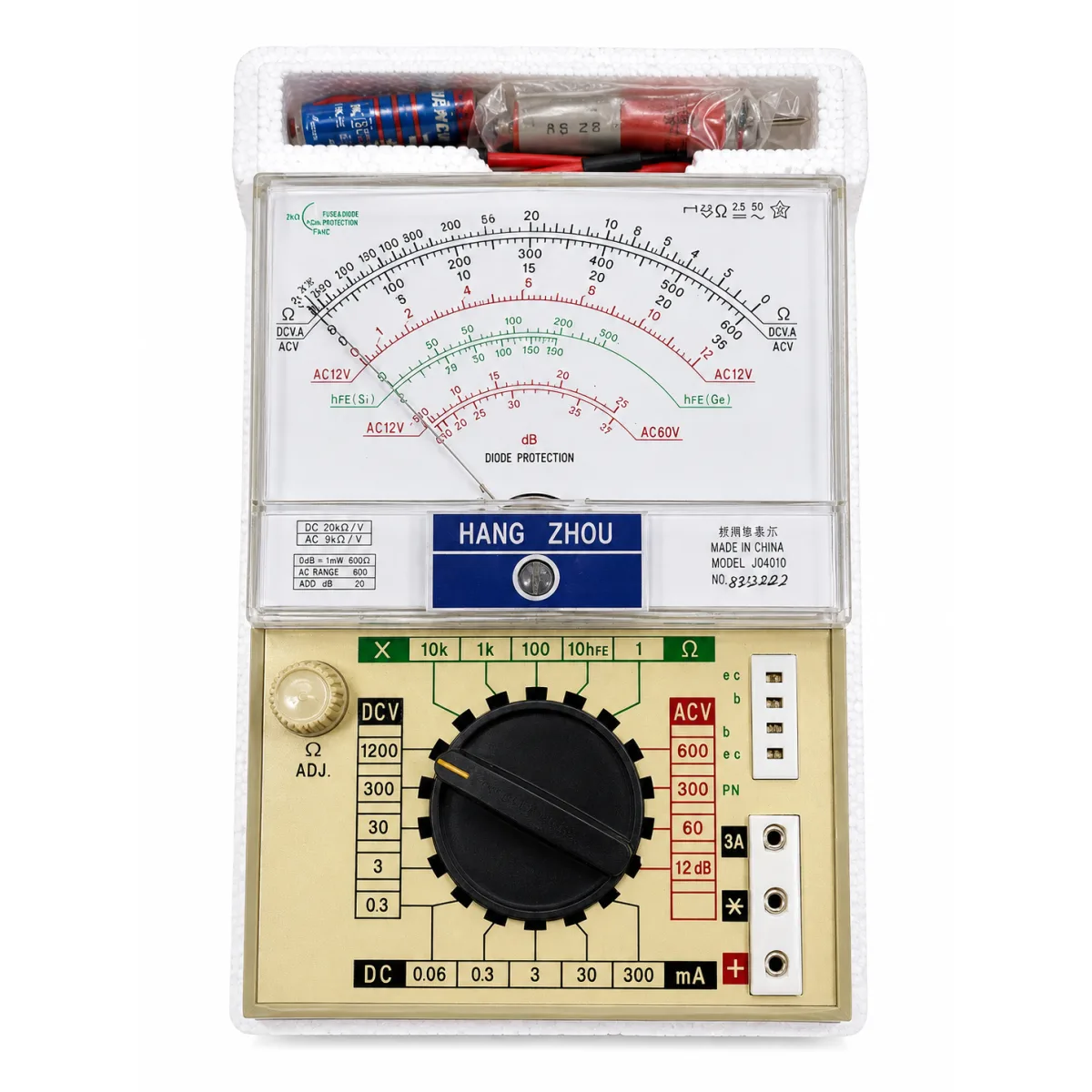Hang Zhou J04010 Analog Multimeter