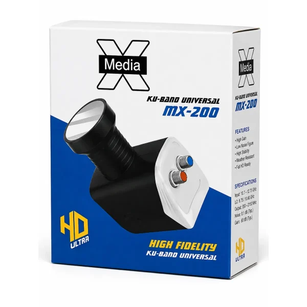 X Media MX-200 Twin LNB
