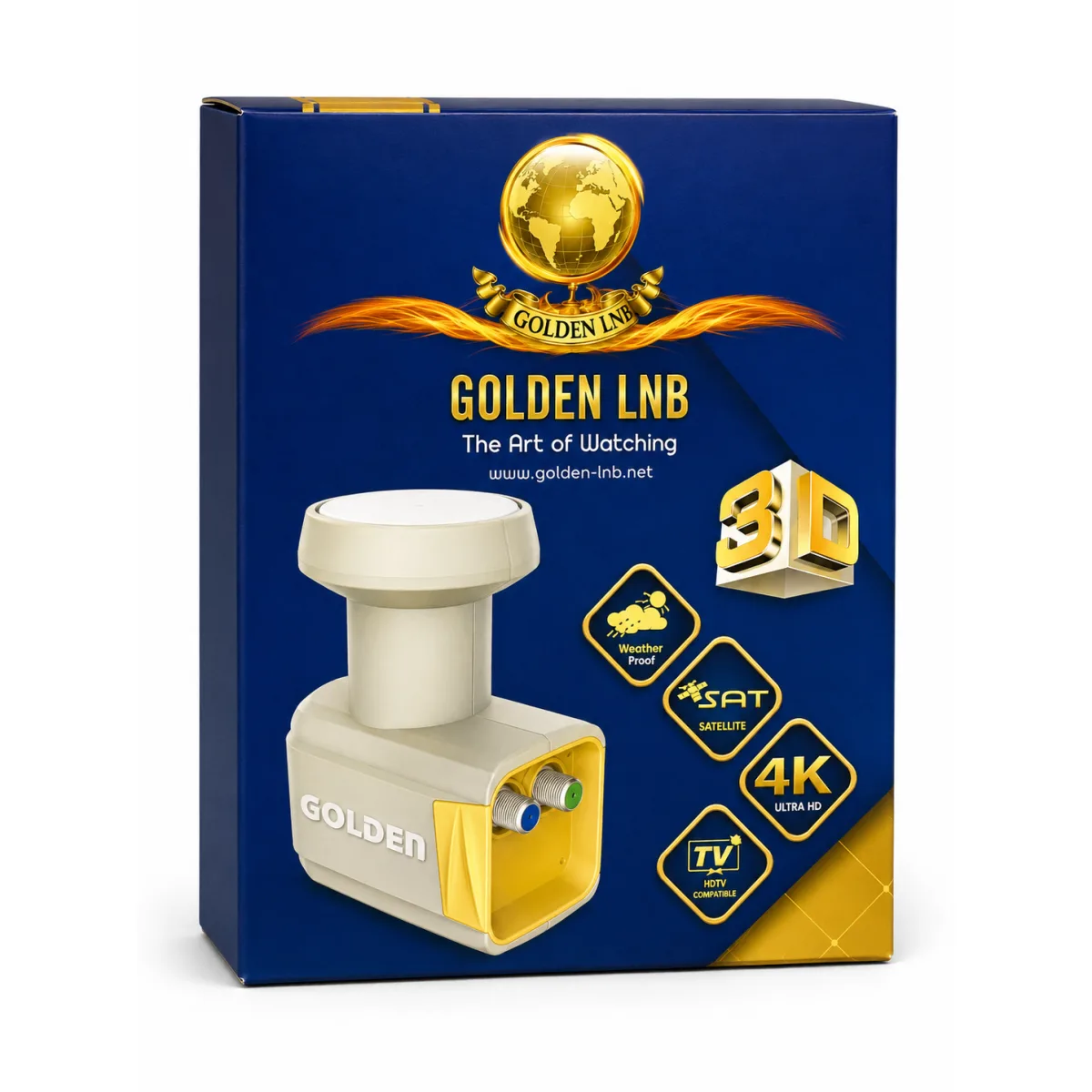 Golden Universal Twin Ku-Band LNB