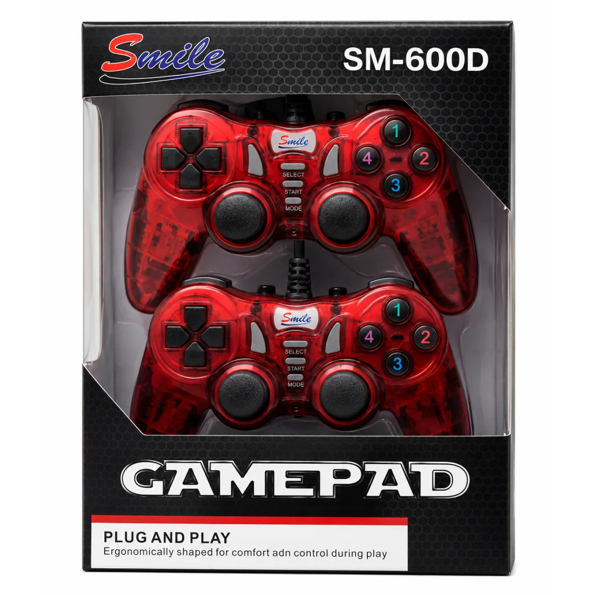 Smile SM-600D Wired Gamepad Set