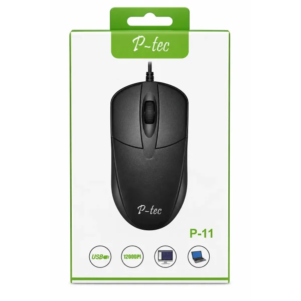 P-tec P-11 USB Optical Mouse