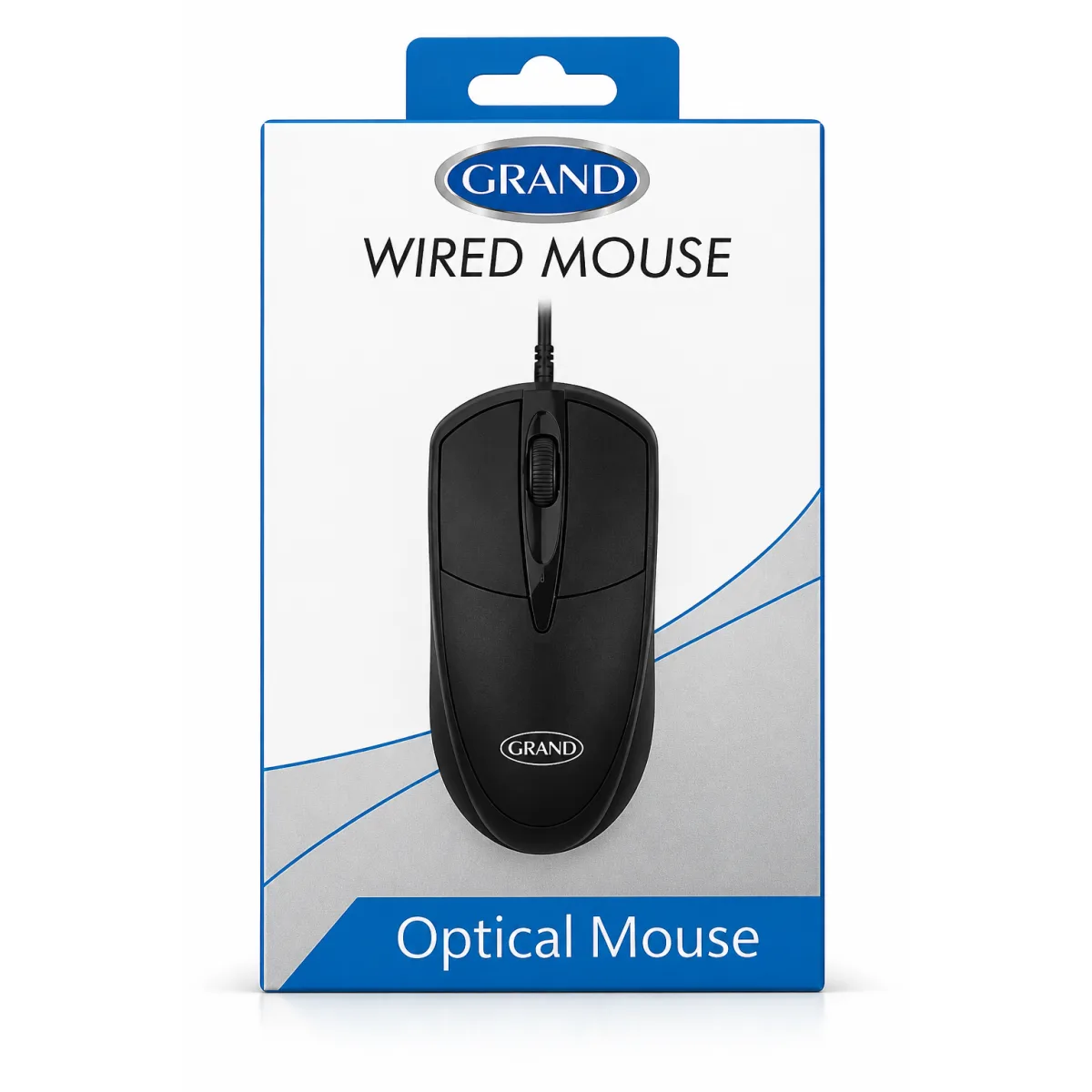 GRAND USB Wired Optical Mouse