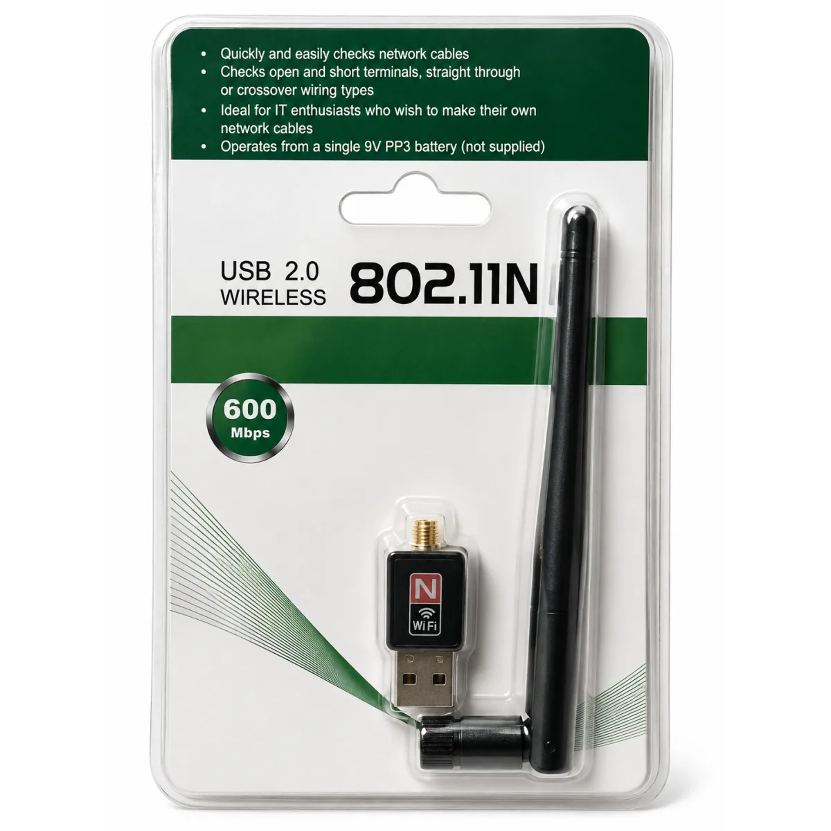 USB 802.11n Wireless WiFi Adapter