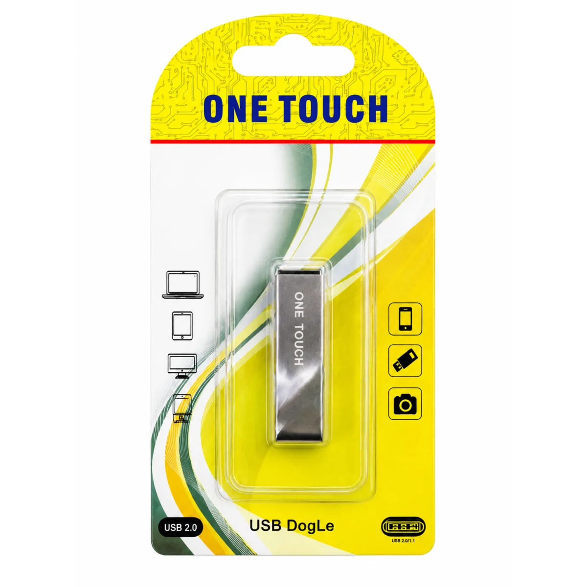 ONE TOUCH USB 2.0 Dongle Adapter
