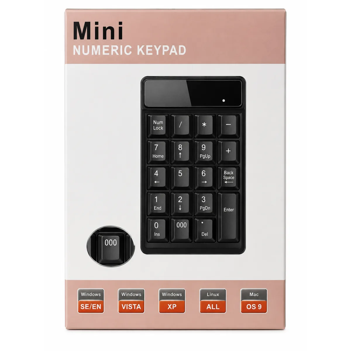 Mini Numeric Wired Keypad