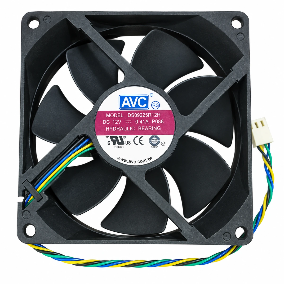 Dc Fan – AVC DS09225R12H DC Fan 12V 0.41A 92x92x25mm ( USED LIKE NEW )