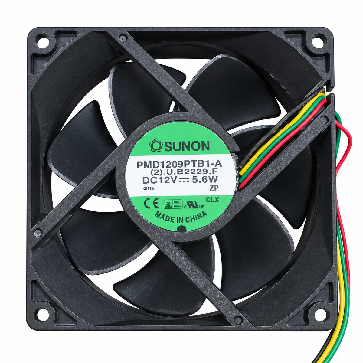 Dc Fan – SUNON PMD1209PTB-A DC Fan 12V 0.65A 92x92x25mm ( USED LIKE NEW )