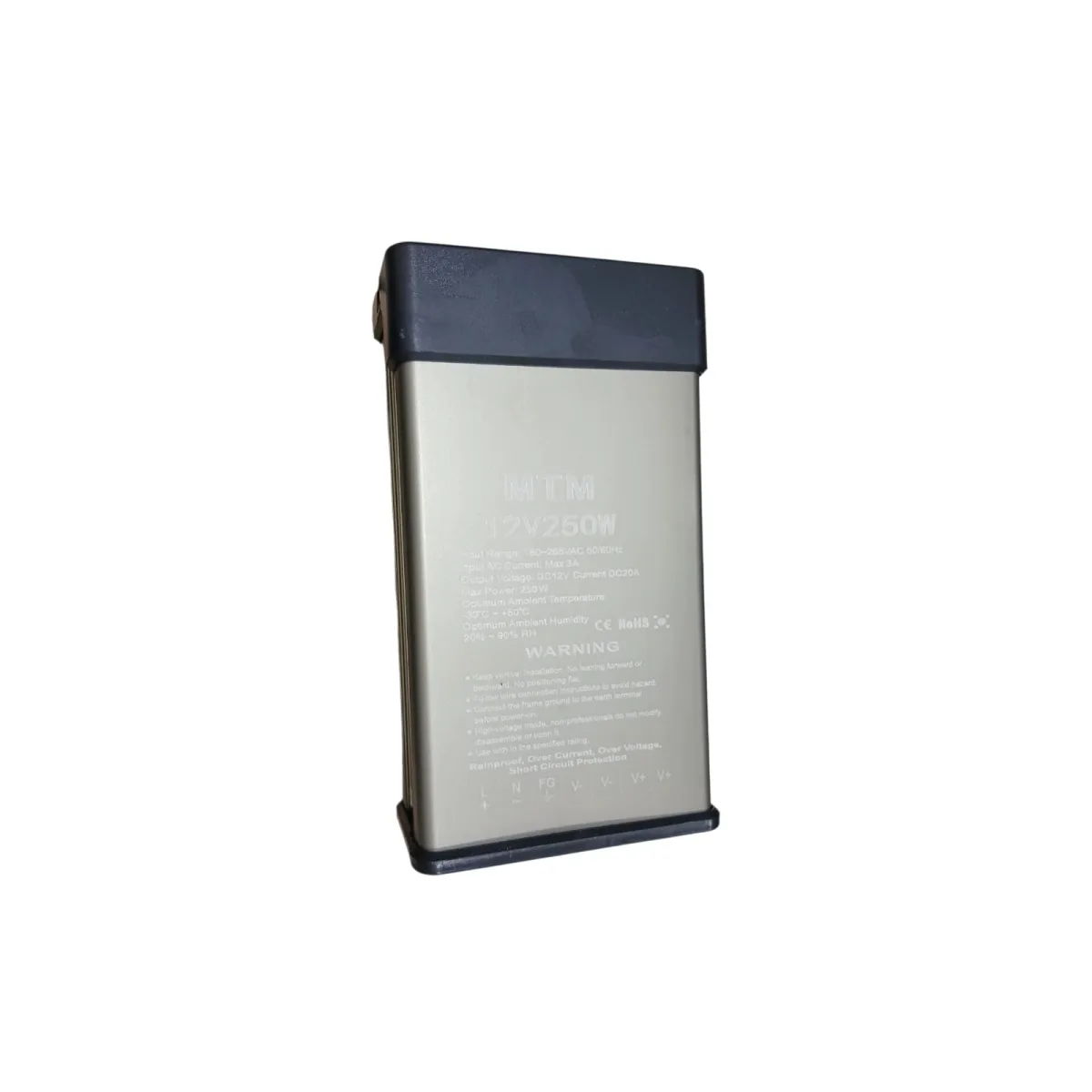 Rainproof Power Supply 12V 250W