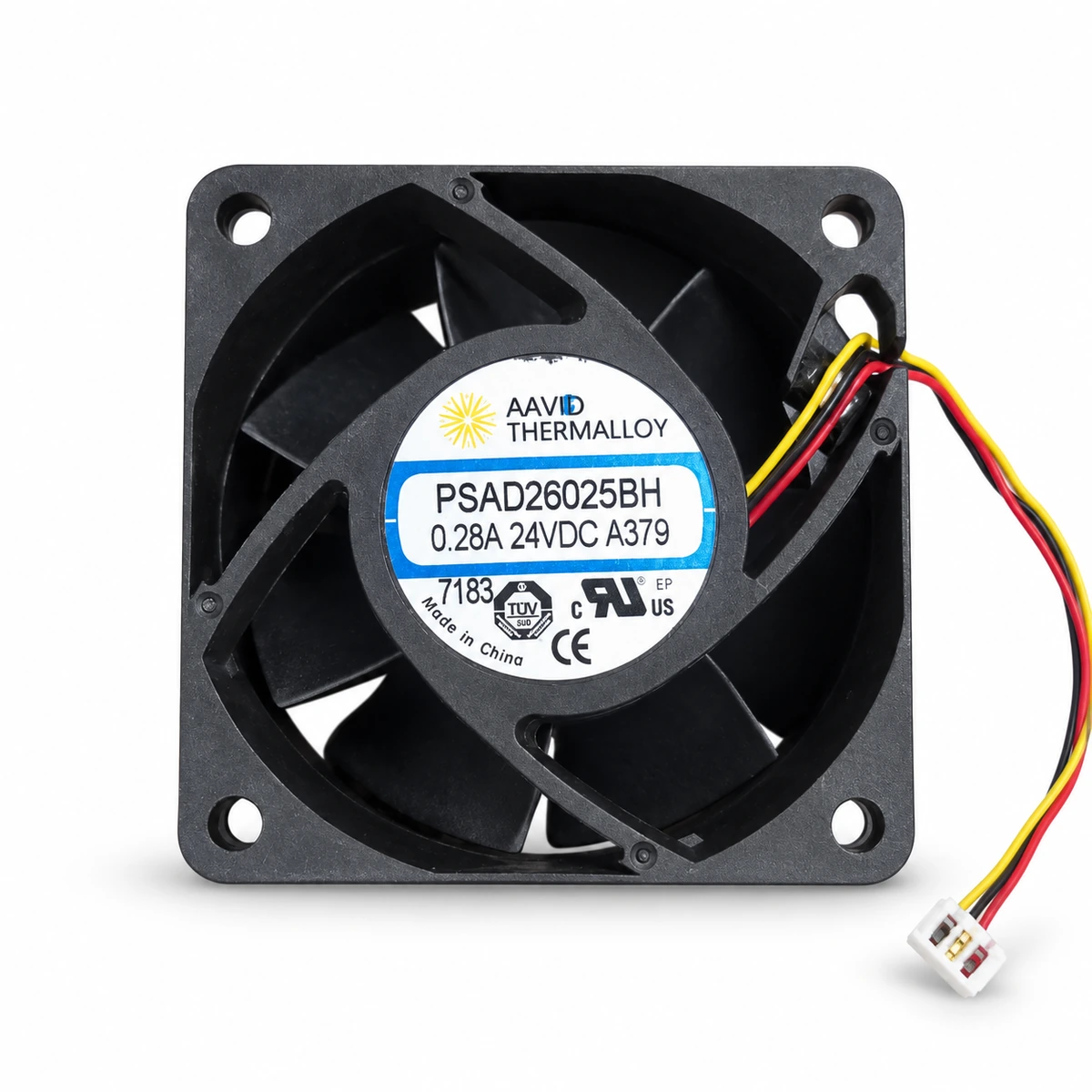 Dc Fan – Aavid Thermalloy PSAD26025BH DC Fan 24V 0.28A 60x60x25mm ( USED LIKE NEW ) Dc Fan – Aavid Thermalloy PSAD26025BH DC Fan 24V 0.28A 60x60x25mm ( USED LIKE NEW ) - Image 1