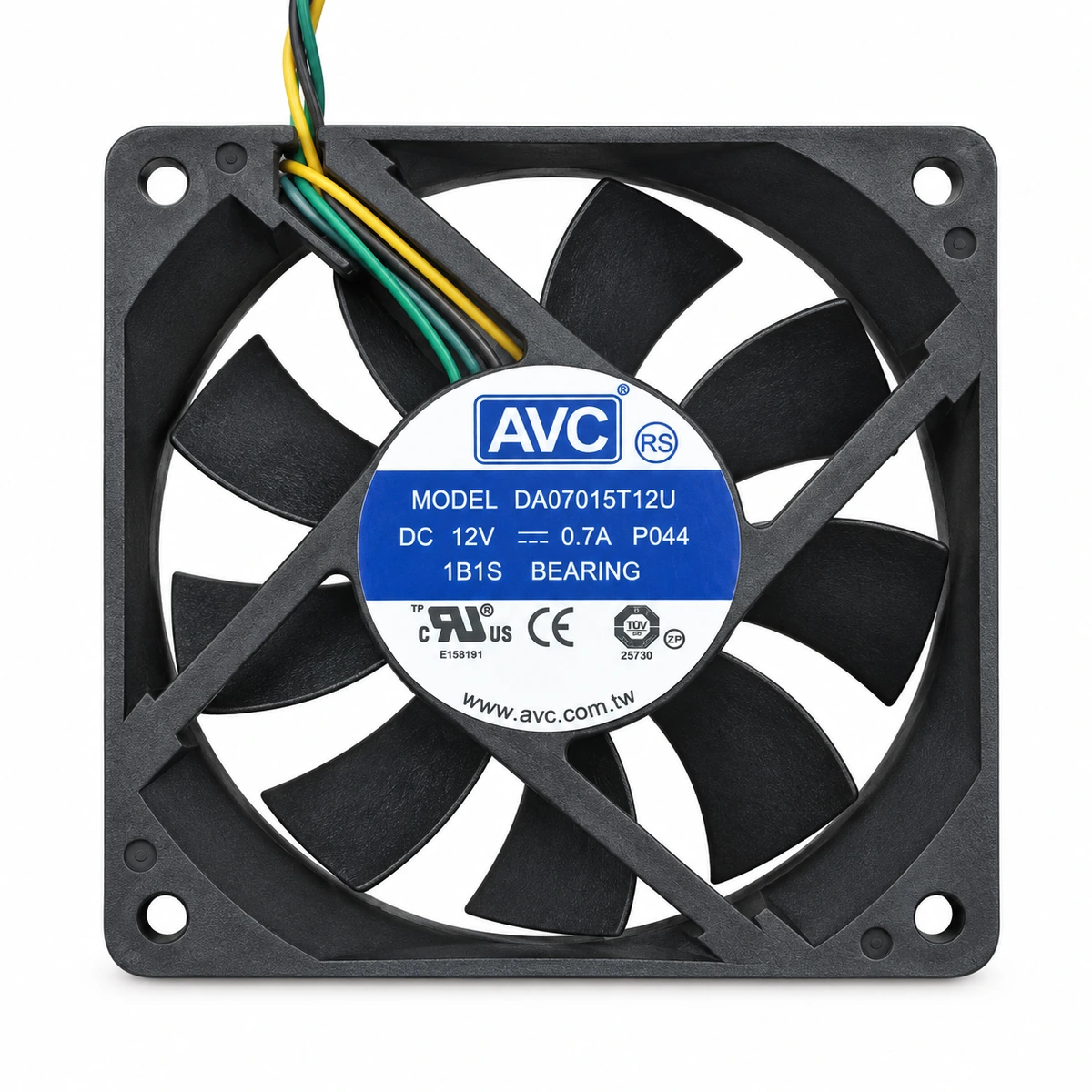 fan_batch2_03 Dc Fan – AVC DA07015T12U DC Fan 12V 0.7A 70x70x15mm ( USED LIKE NEW ) - Image 1
