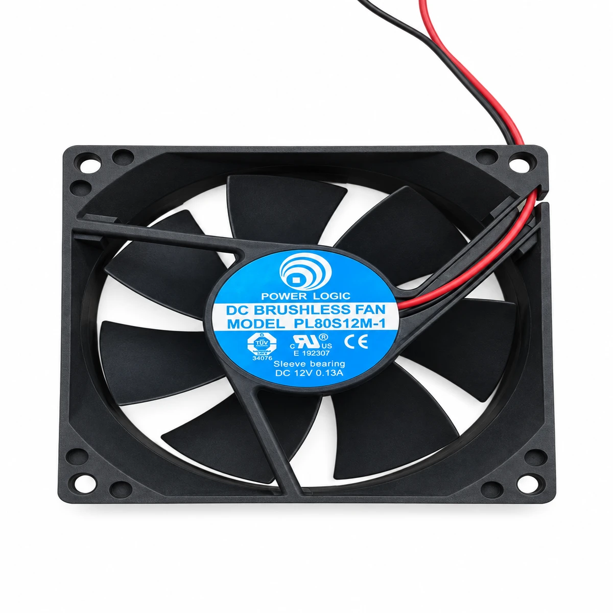 fan_batch2_06 Dc Fan – Power Logic PL80S12M-1 DC Fan 12V 0.13A 80x80x25mm ( USED LIKE NEW ) - Image 1