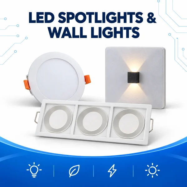 LED Spotlights & Wall Lights
