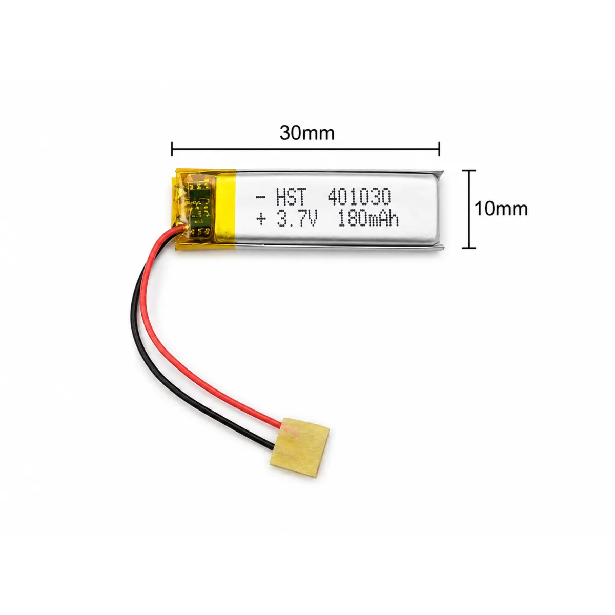 3.7V 180mAh LiPo Battery