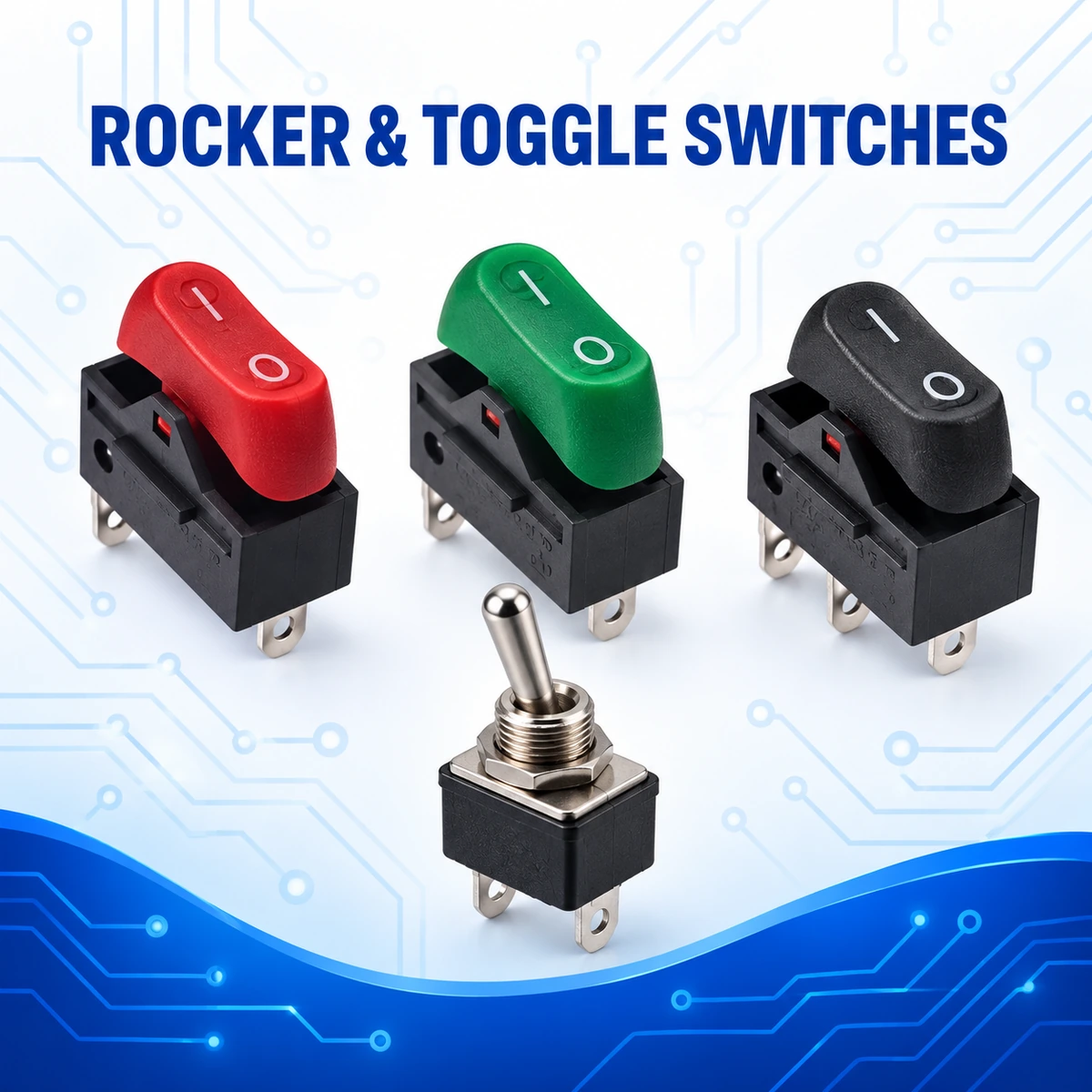 Rocker & Toggle Switches
