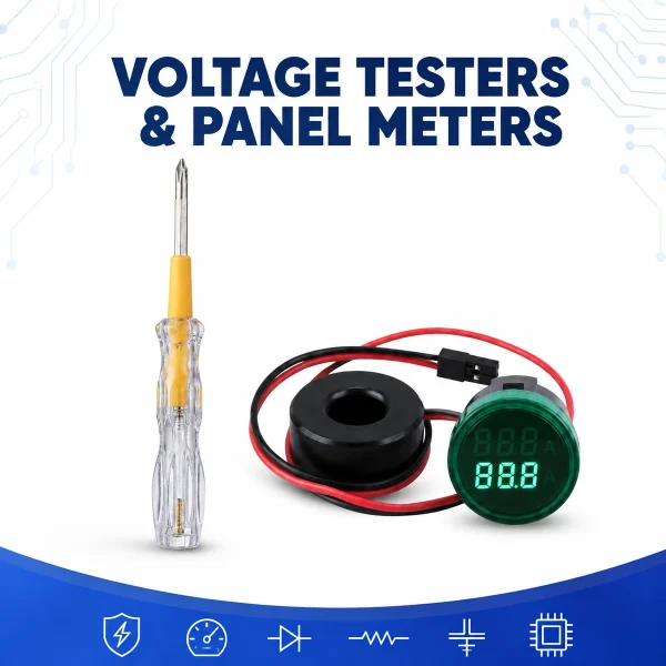 Voltage Testers & Panel Meters