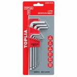 TOPLIA 9-Piece Ball End Hex Key Set
