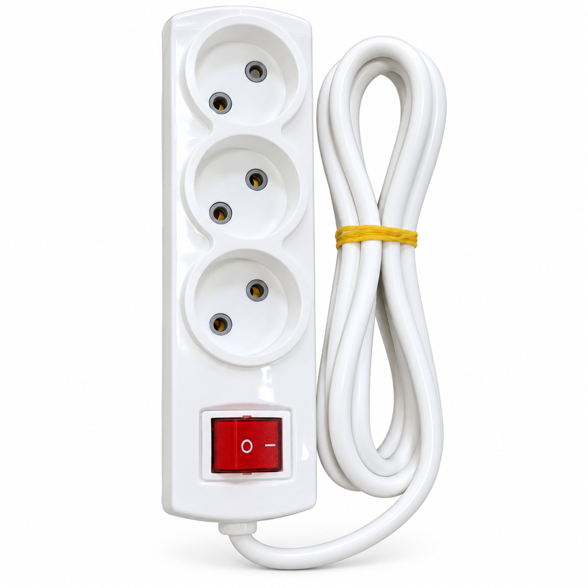 3 Socket Turkish Extension Cord 2m 3 Socket Turkish Extension Cord 2m - Image 1
