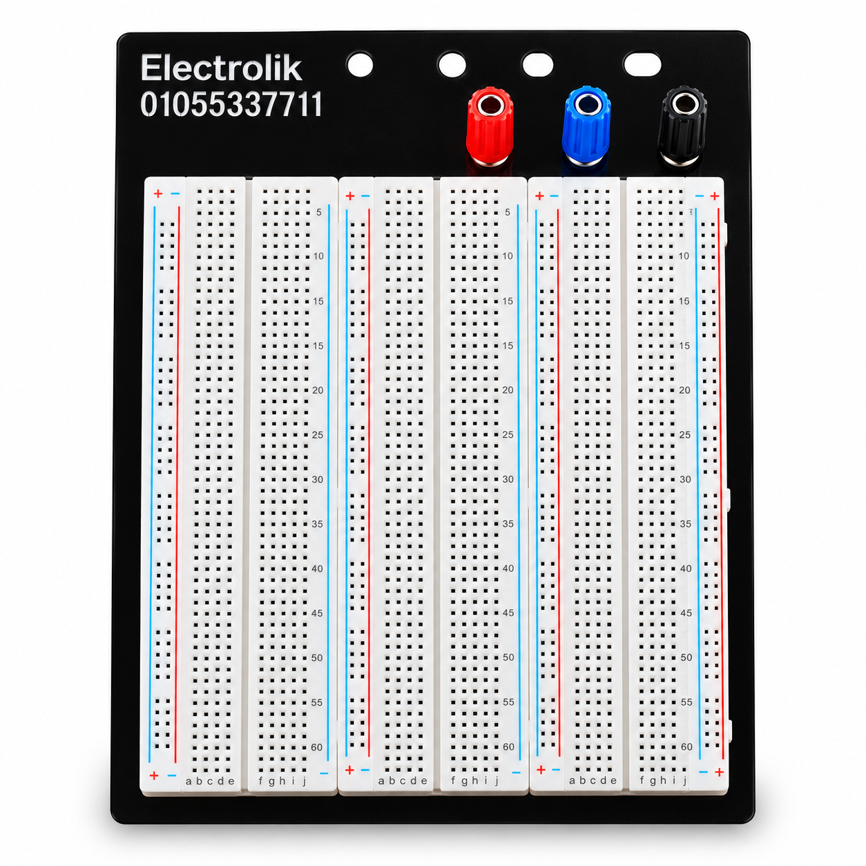 206-1.png Breadboard Solderless 2390 Tie-points ZY-206 ( Made By Electrolik ) - Image 1