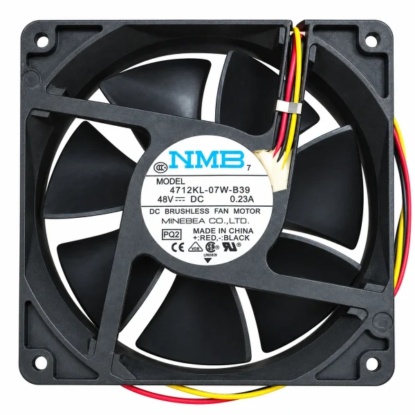 Dc Fan – NMB 4712KL-07W-B39 DC Fan 48V 0.23A 120x120x32mm ( USED LIKE NEW )