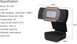 Kisonli Full HD 1080p Webcam - Image 4