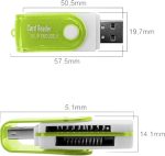 Memory USB 2.0 Card Reader - Image 2
