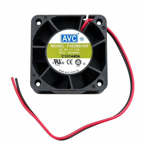 Dc Fan – AVC F4028B12H DC Fan 12V 0.3A 40x40x28mm ( USED LIKE NEW )
